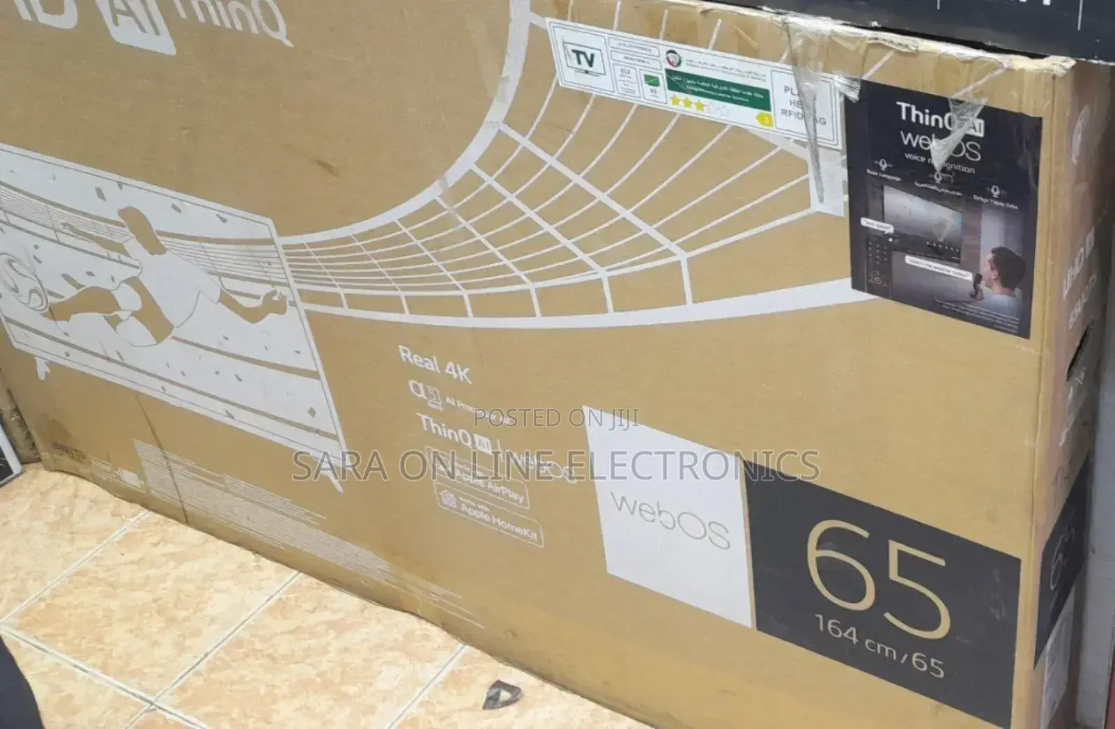 LG 65” Smart TV – UHD – 165,000 ETB