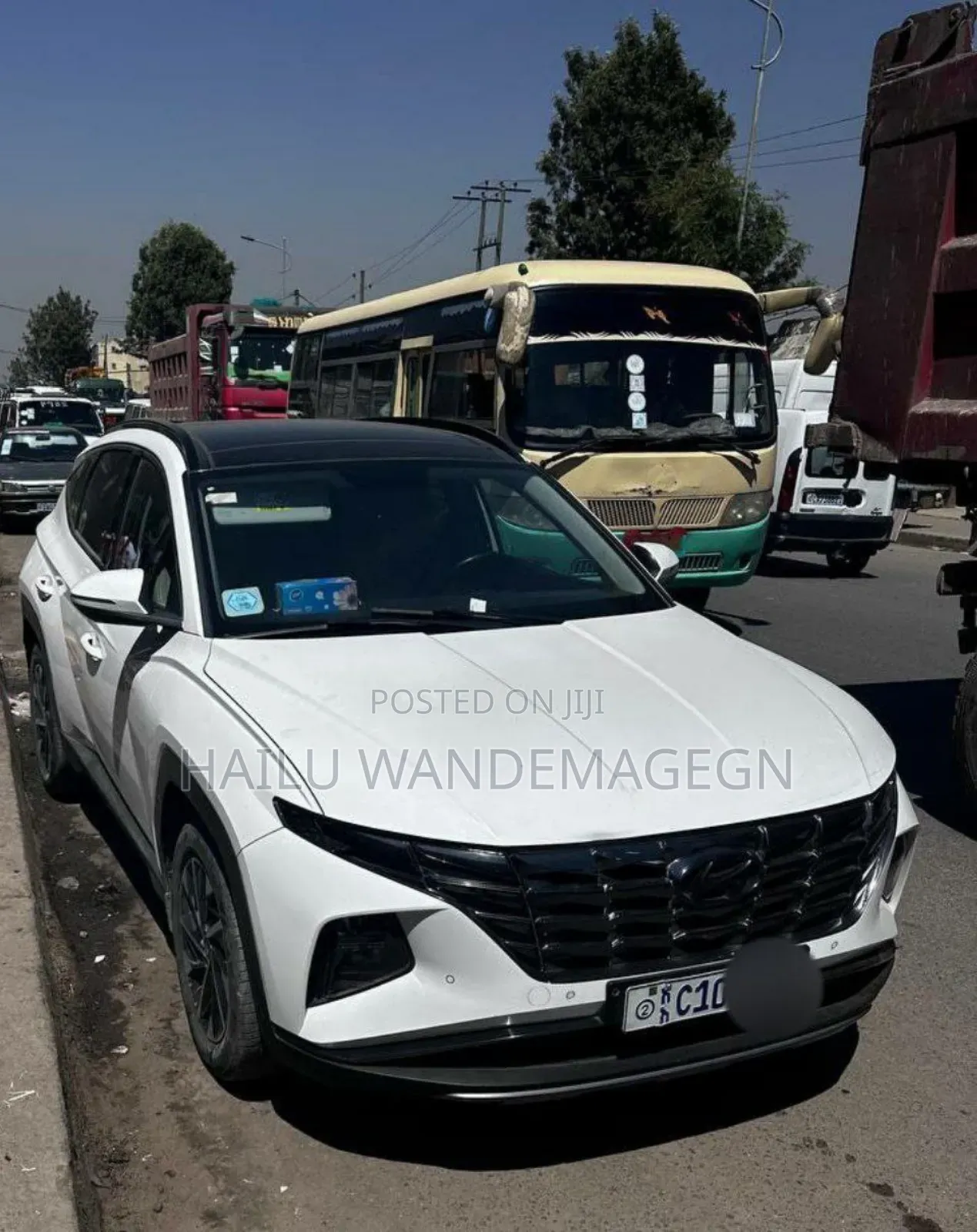 New Hyundai Tucson 2022 White