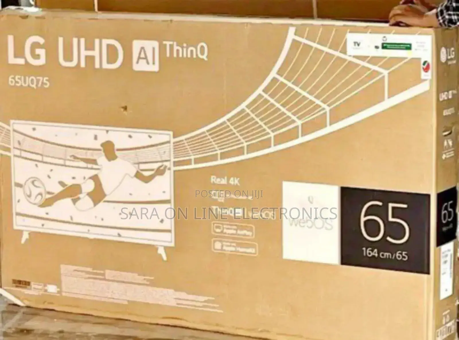 LG 65” Smart TV – UHD – 165,000 ETB