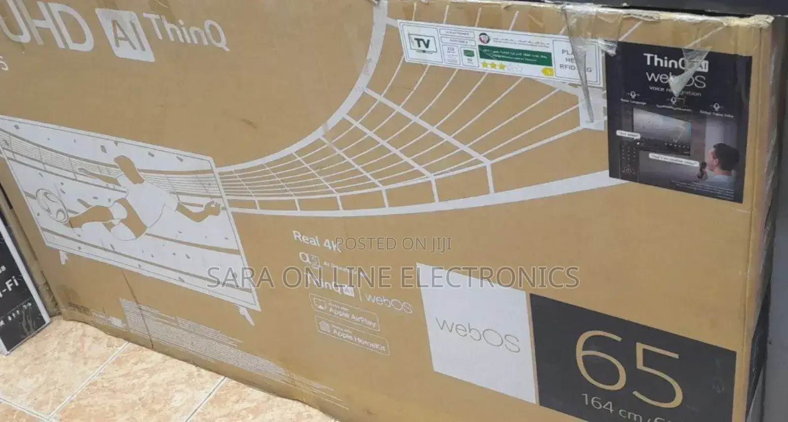 LG 65” Smart TV – UHD – 165,000 ETB