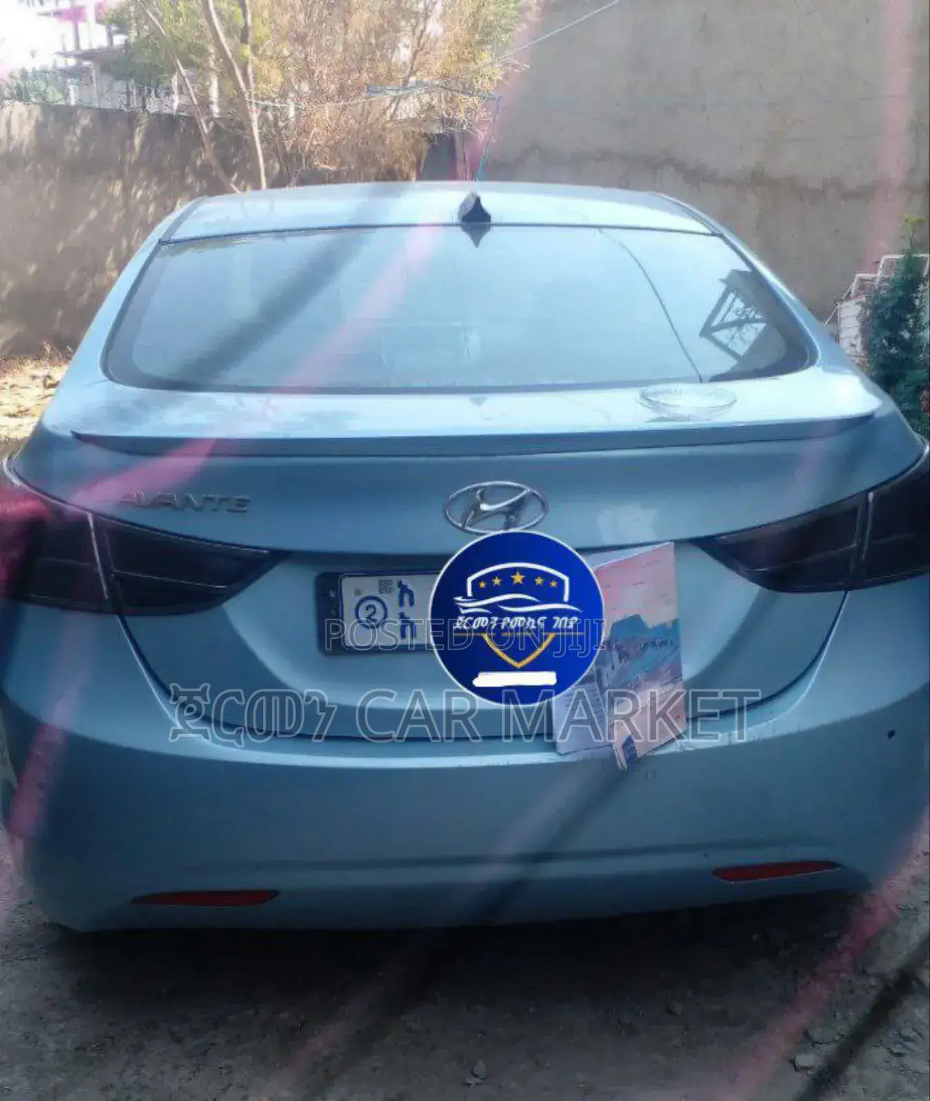 Hyundai Avante 2012 Blue