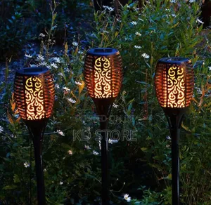 Solar Powered Flame LED Light