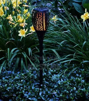 Solar Powered Flame LED Light