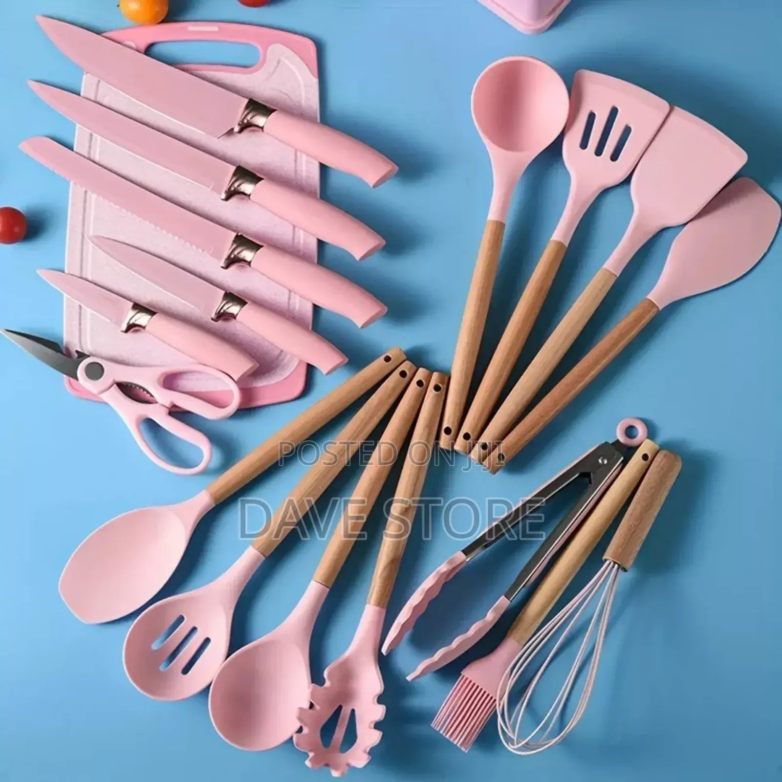 19pcs Silicone Kitchen Utensil Set