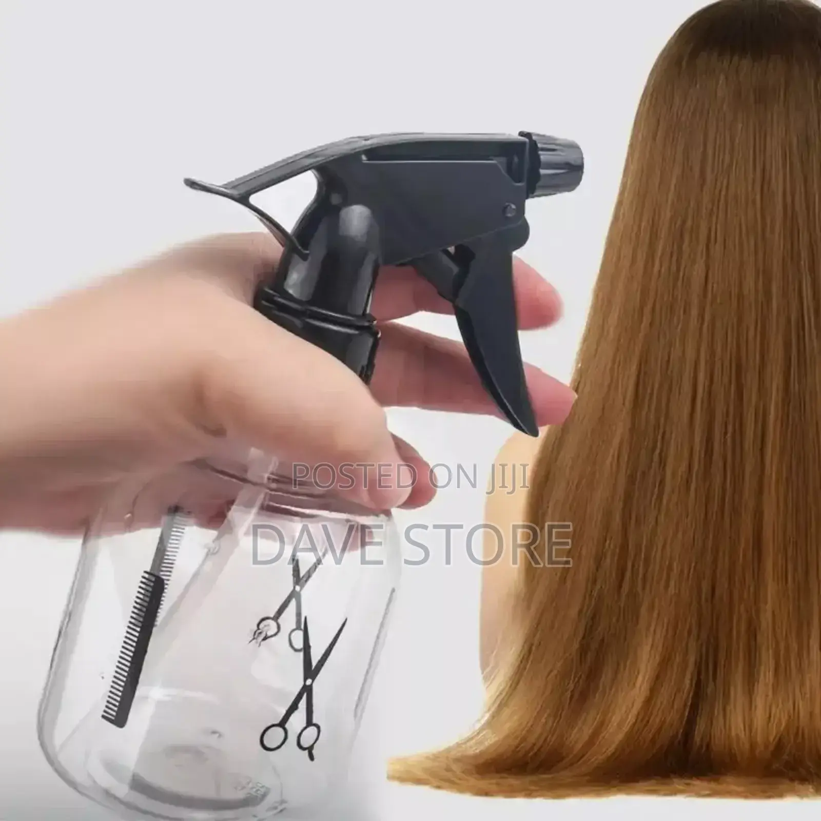 Plastic Hair Dressing Spray Bottle