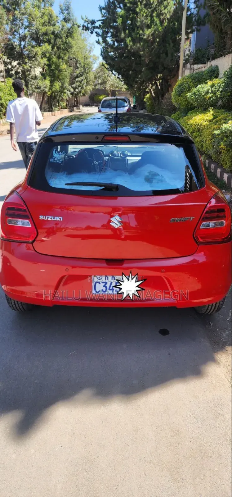 New Suzuki Swift 2023 Red