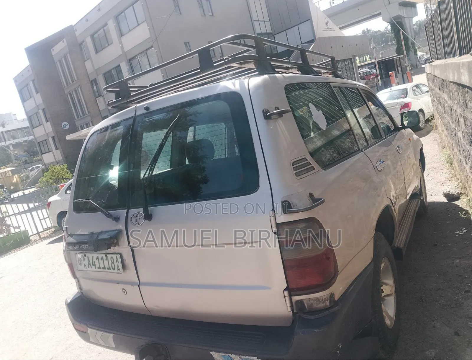 Toyota Land Cruiser 4x4 2004 Silver