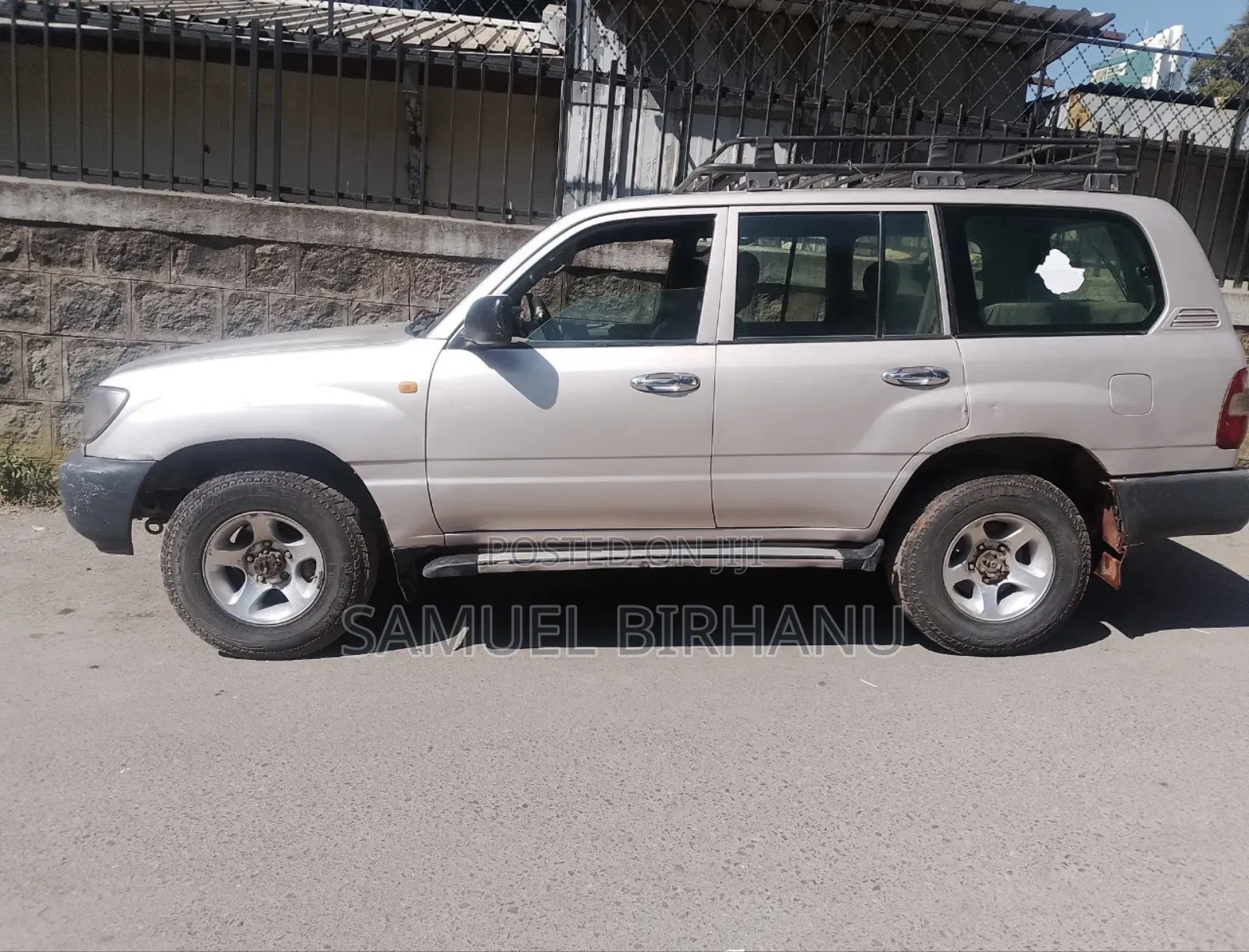 Toyota Land Cruiser 4x4 2004 Silver