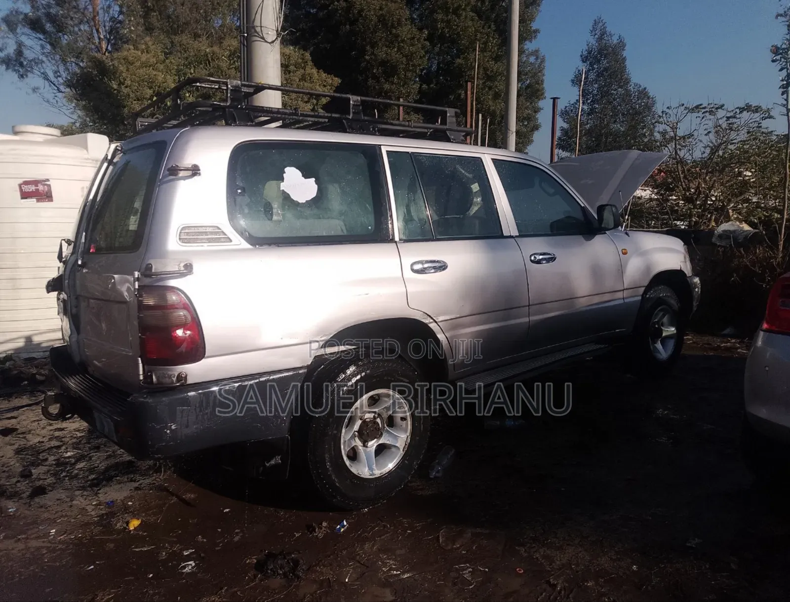 Toyota Land Cruiser 4x4 2004 Silver