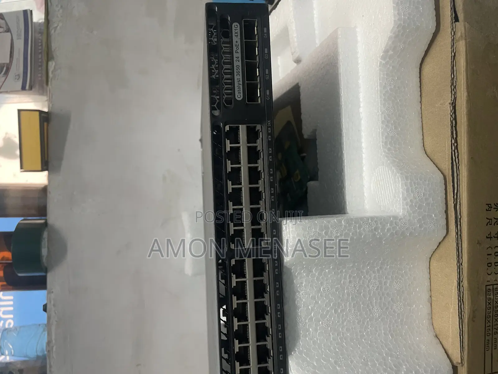 Cisco Switch Catalyst 3650 24 Port Poe+ 4x1g