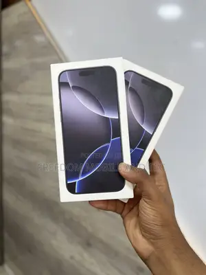 New Apple iPhone 16 Pro Max 256 GB Black