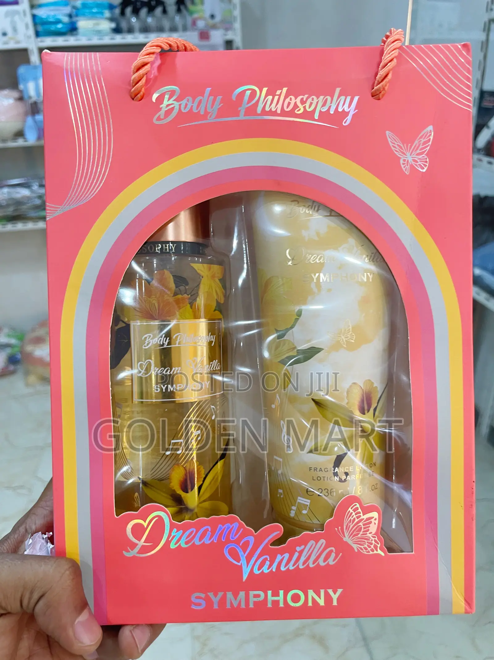 የ ቫላንታይን ስጦታ(Body Spray and Body Lotion )