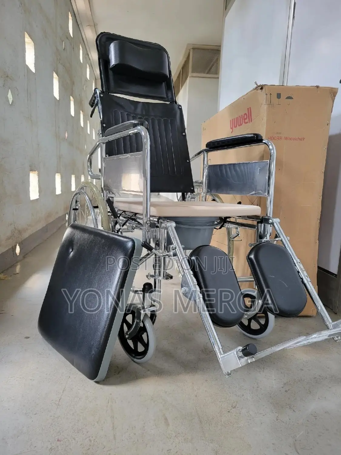 Reclining Wheelchair፫°Chrome Rodeo Ext Reclinning Wheelchair