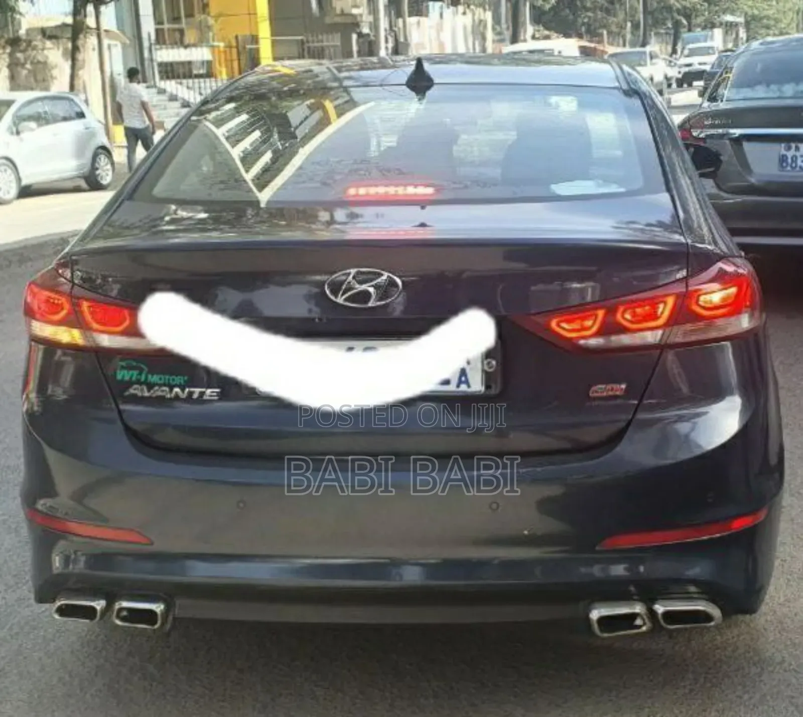 Hyundai Avante 2016 Blue