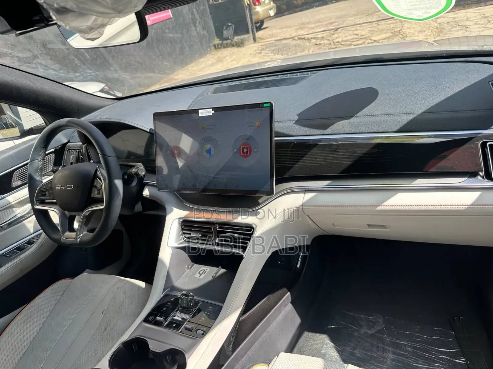 New BYD Song Plus 2025 Ivory