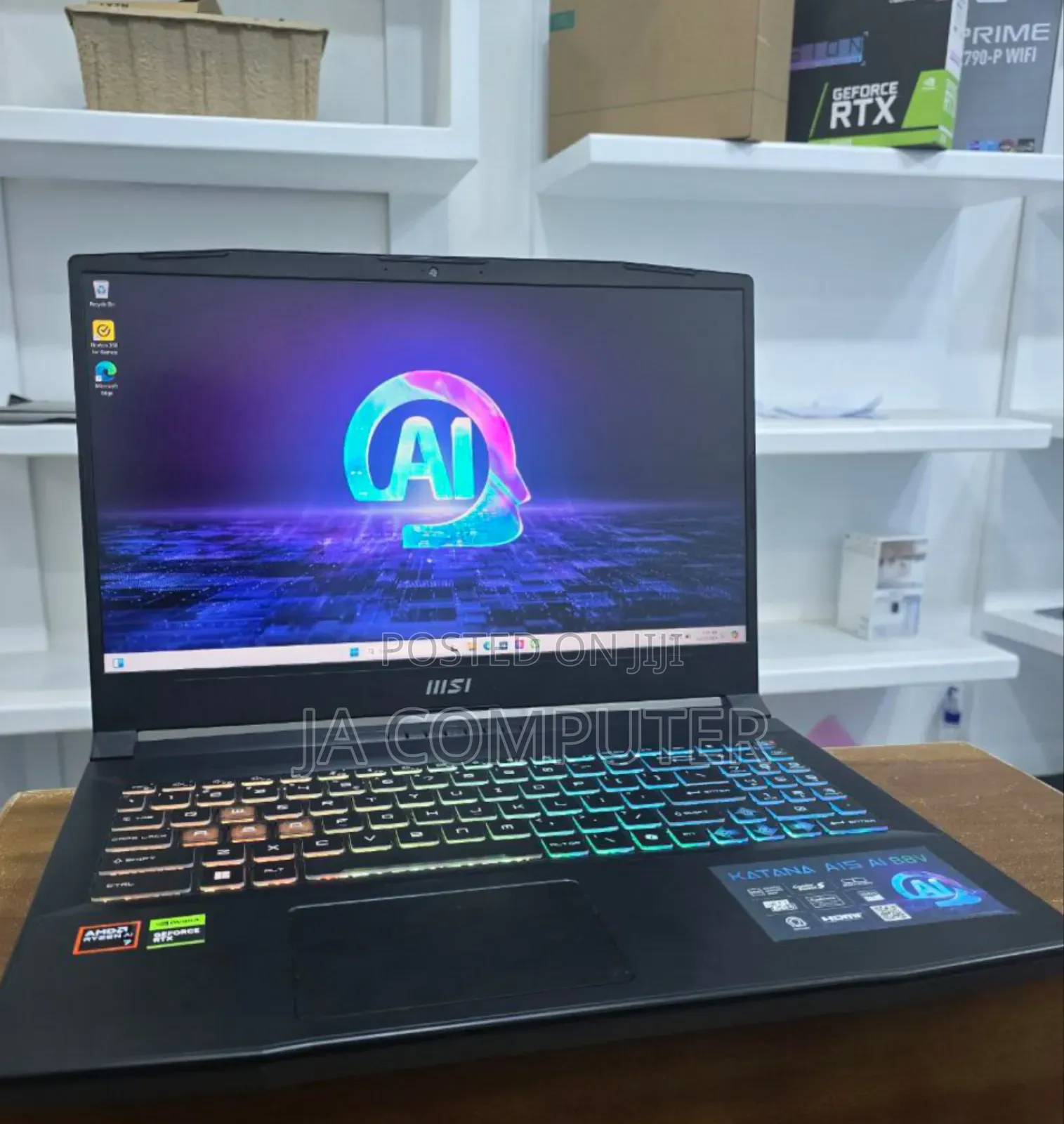 New Laptop MSI Katana GF66 16GB AMD Ryzen 7 SSD 1T