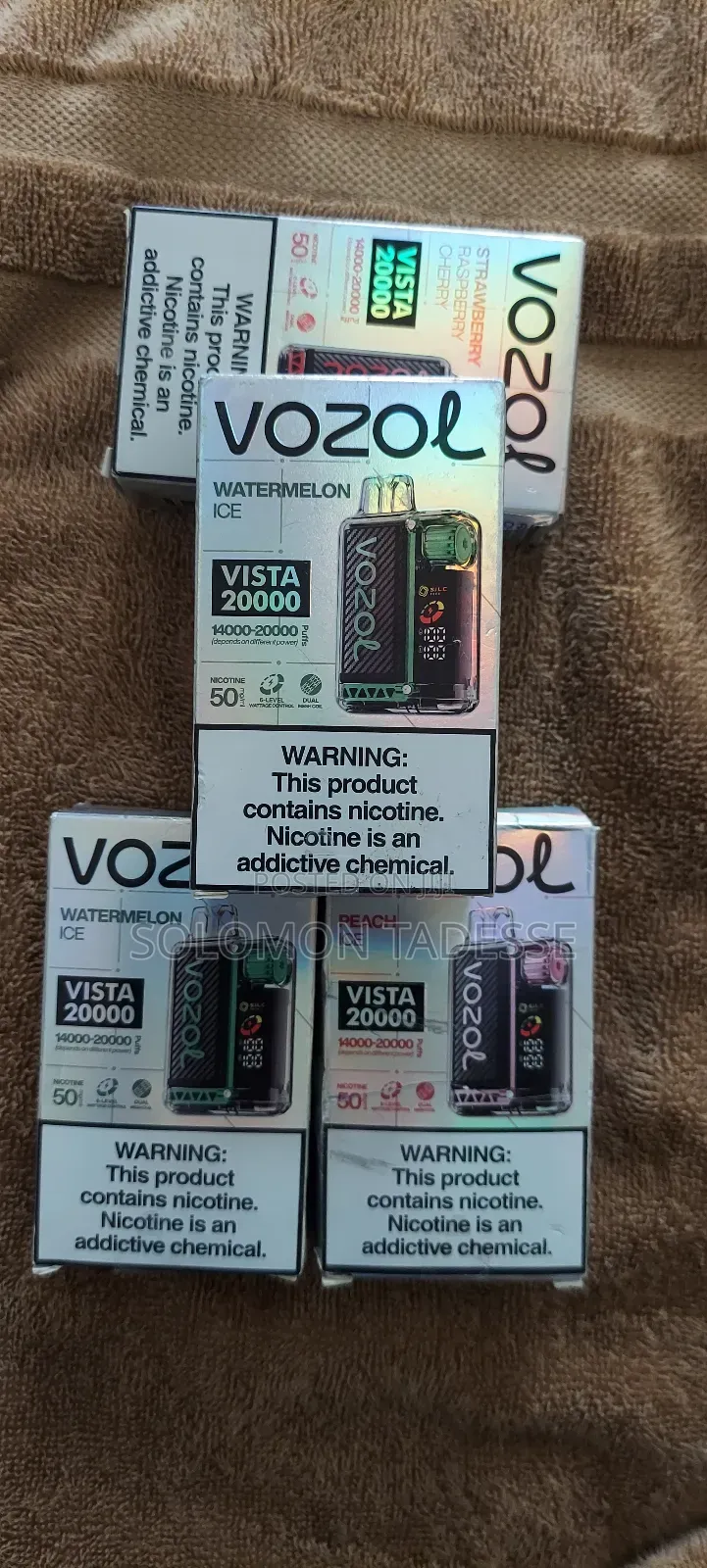 Vape Vozol Puff Digital