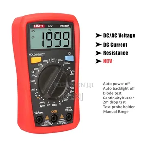 Photo - UNI-T UT33D+ Digital Multimeter | True RMS | Electronics