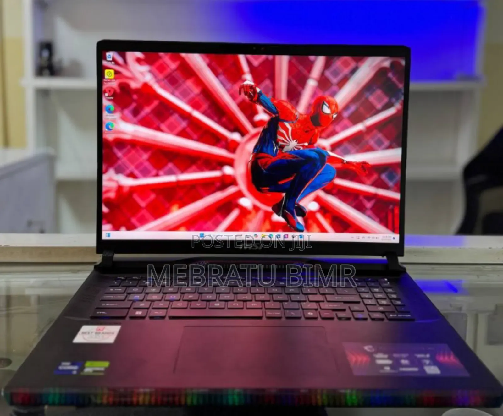 New Laptop MSI GE66 Raider 64GB Intel Core I9 SSD 2T