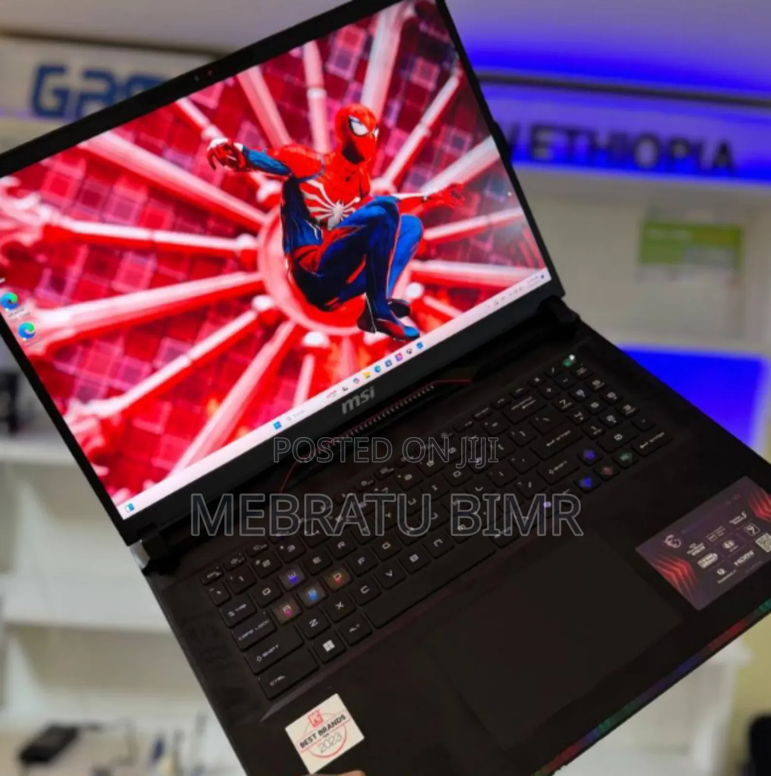 New Laptop MSI GE66 Raider 64GB Intel Core I9 SSD 2T