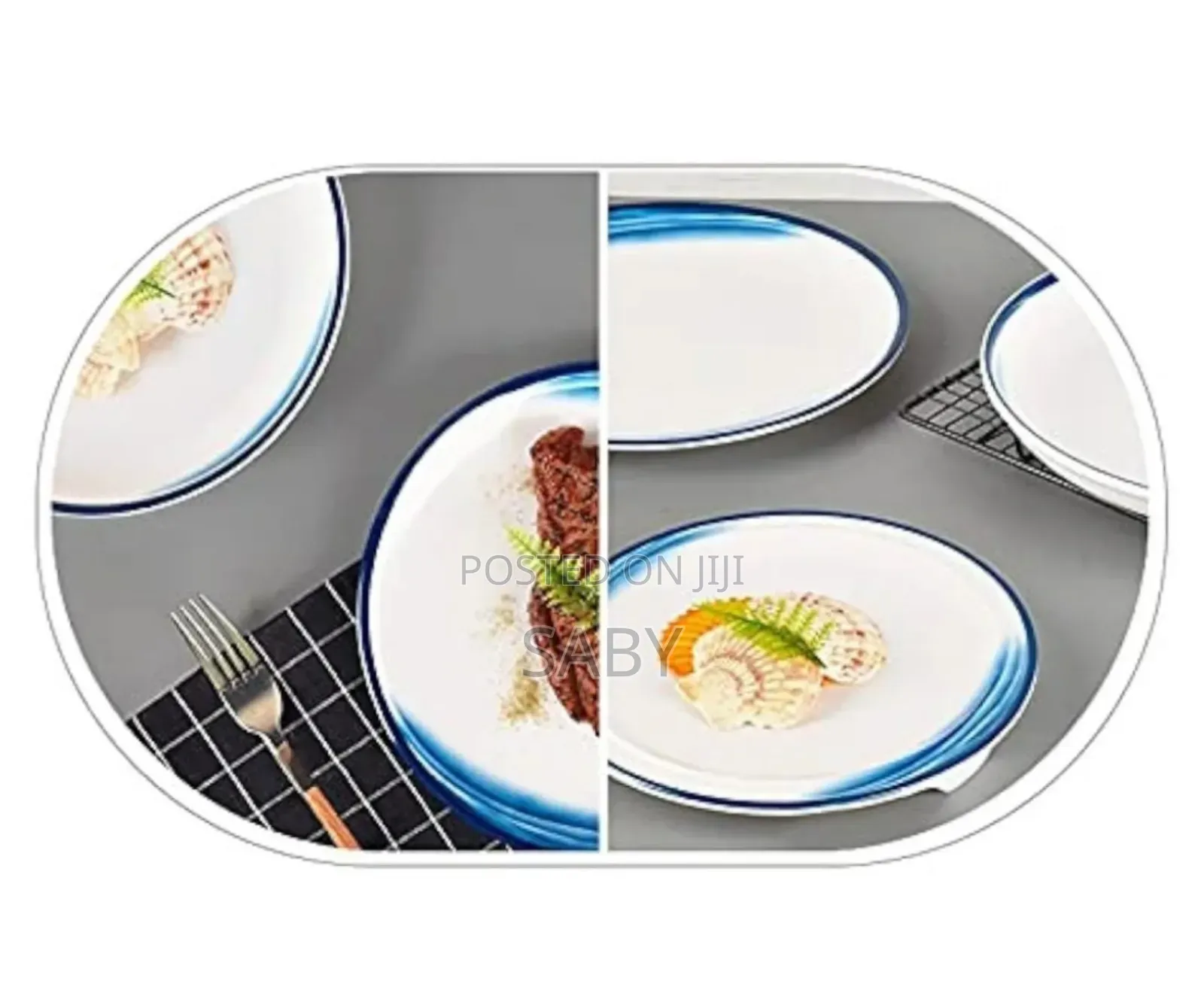 6 PCS Dinner Plates