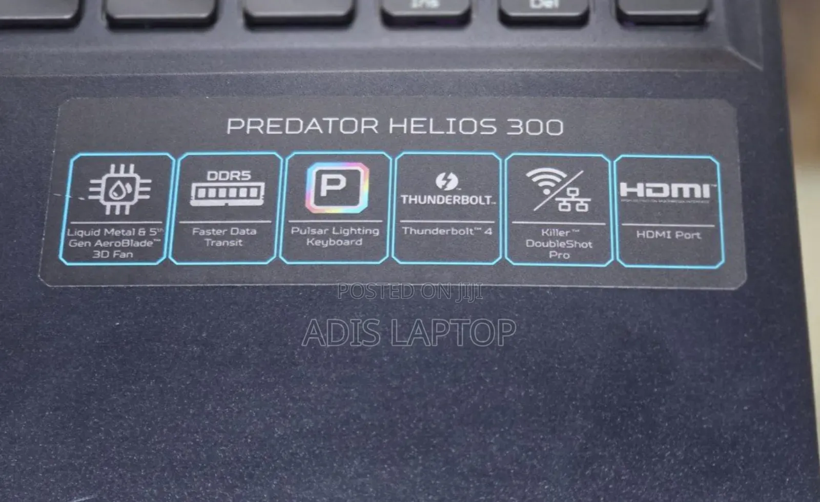 New Laptop Acer Predator Helios 300 16GB Intel Core I9 SSD 512GB
