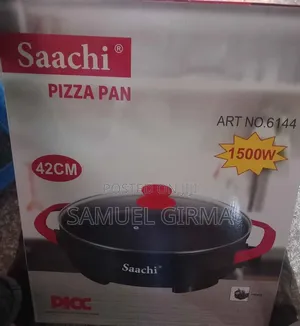 Photo - Saachi Electric Ceramic Pizza Pan የፒዛ መጋገሪያ ምጣድ