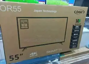 Orbit 55" Google Smart TV◈new 2026◈free Delivery ◈10_year Warranty