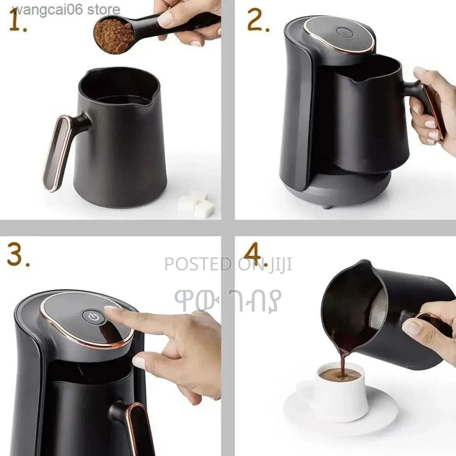 Original Turkish Electric Coffee Maker Pot