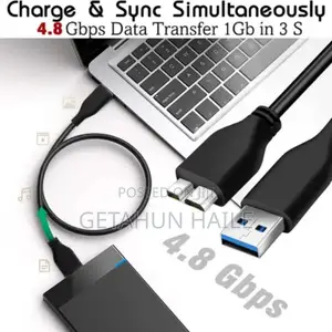 USB 3.0 Cable for External Hard Drive HDD (Hard Disk Cable)