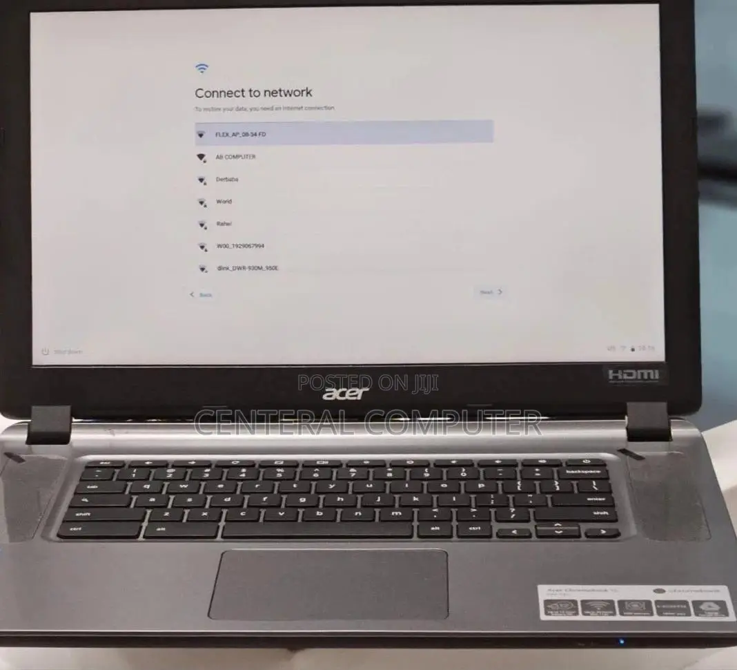New Laptop Acer Chromebook 11 2GB Intel Pentium HDD 16 GB