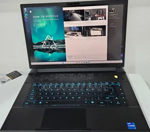 New Laptop Alienware M15 R3 16GB Intel Core I7 SSD 1T
