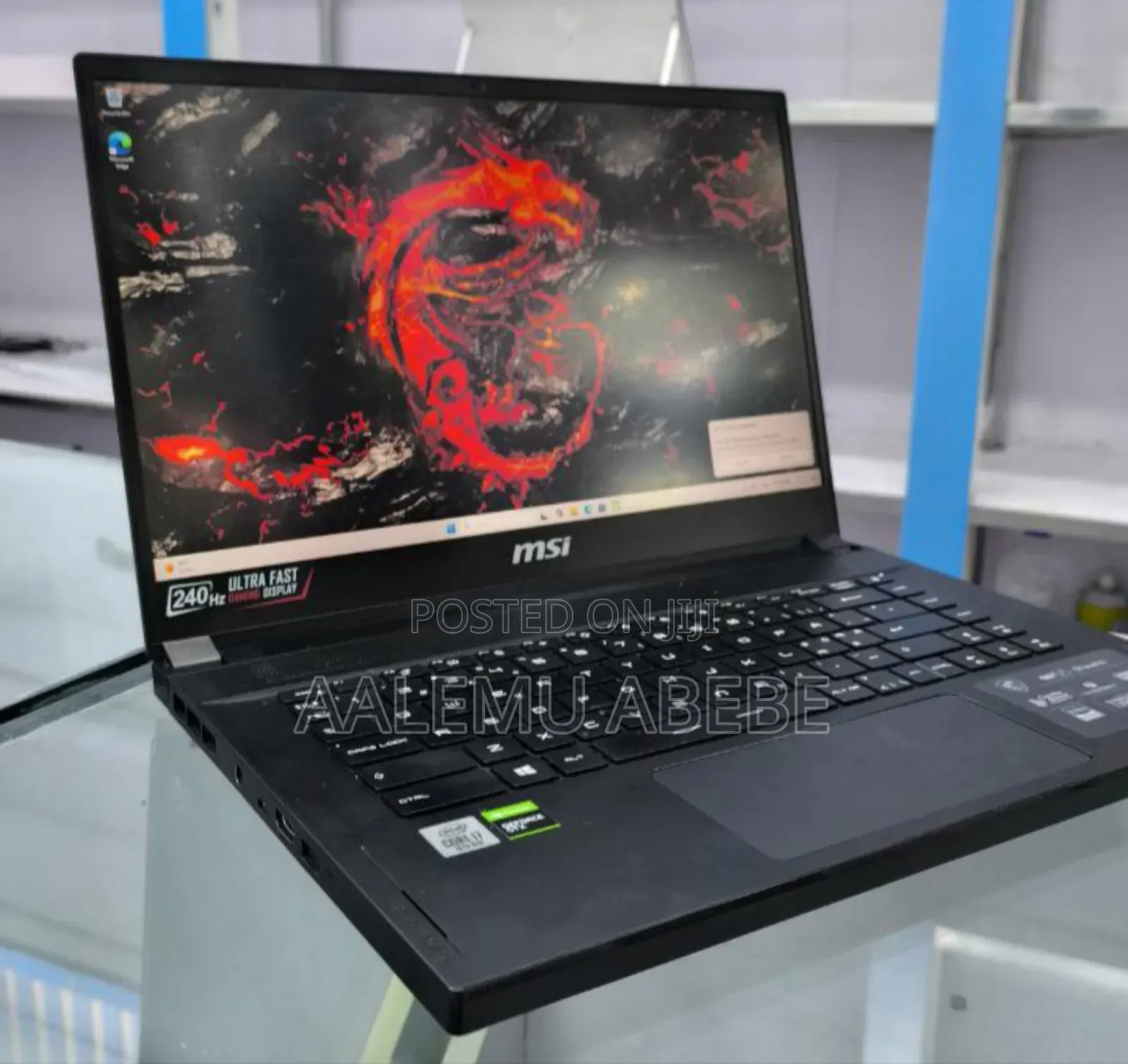 New Laptop MSI Stealth GS77 16GB Intel Core I7 SSD 1T