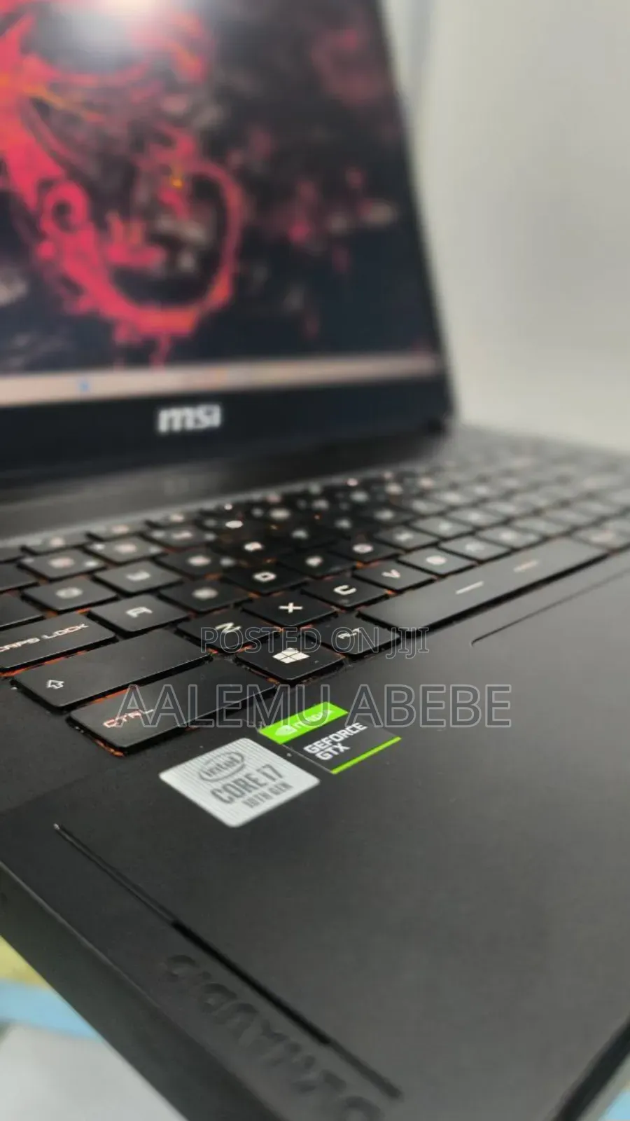 New Laptop MSI Stealth GS77 16GB Intel Core I7 SSD 1T