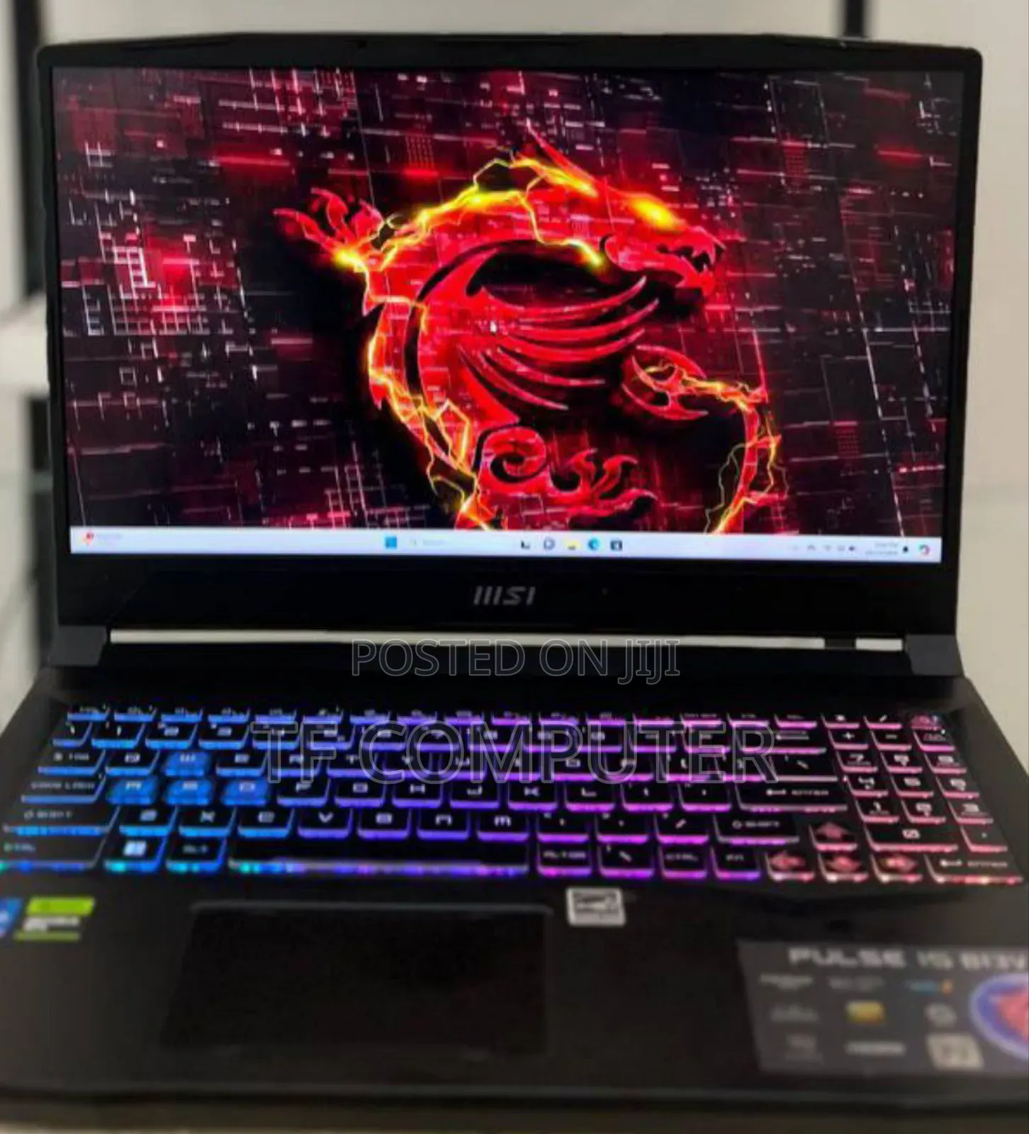 New Laptop MSI Pulse GL66 16GB Intel Core I7 SSD 1T