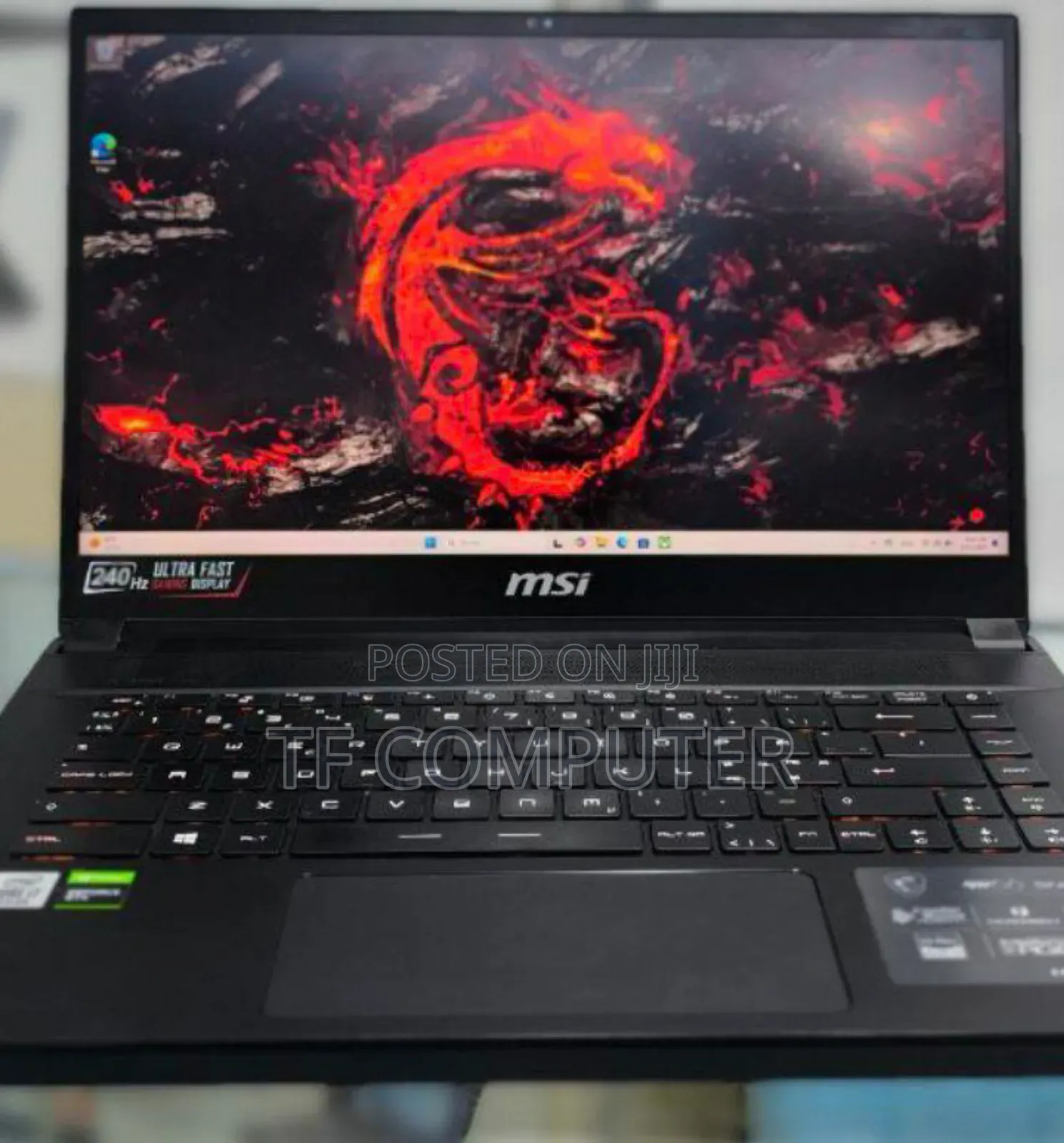 New Laptop MSI Pulse GL66 16GB Intel Core I7 SSD 1T