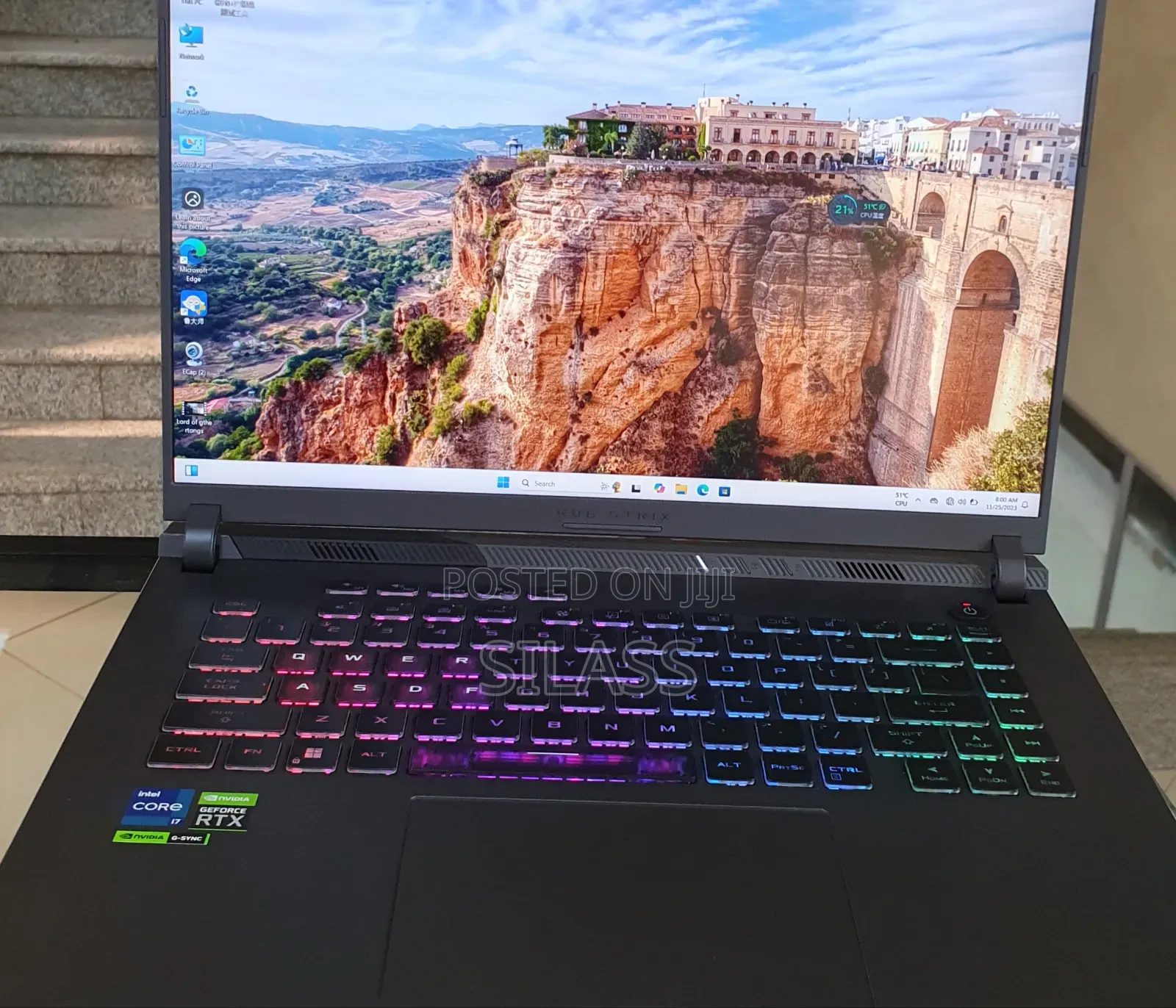 New Laptop Asus ROG Strix G15 16GB Intel Core I9 SSD 1T