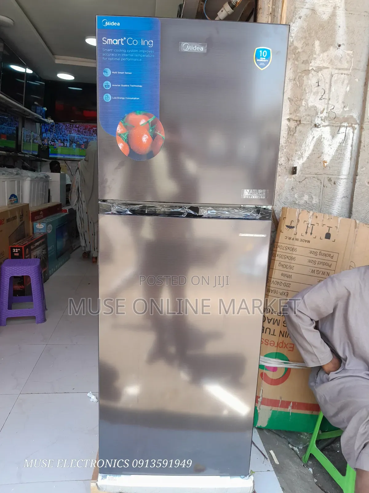 Midea 346 Fun System Refrigerator