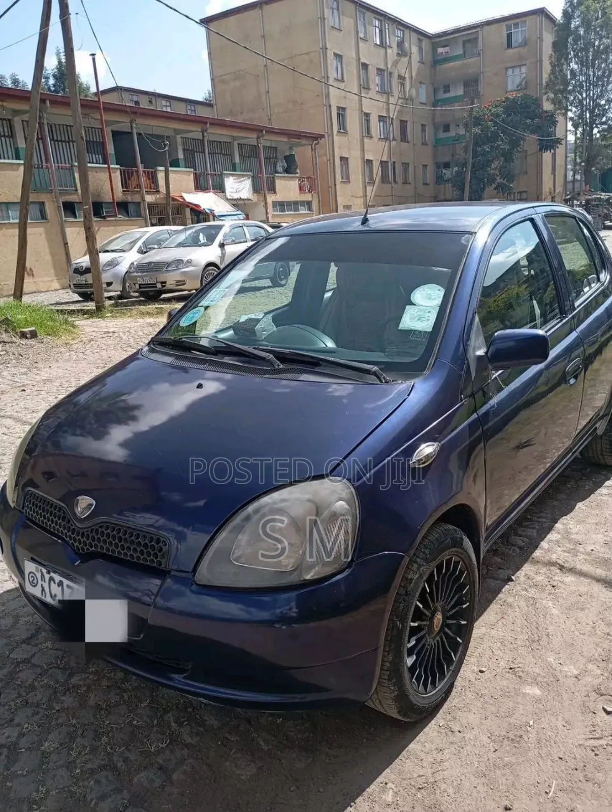 Toyota Vitz 2001 Blue