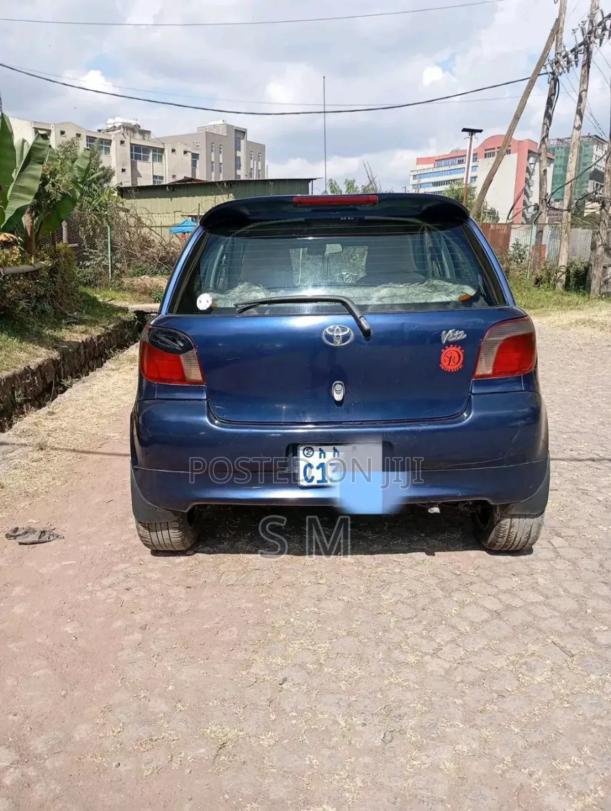 Toyota Vitz 2001 Blue