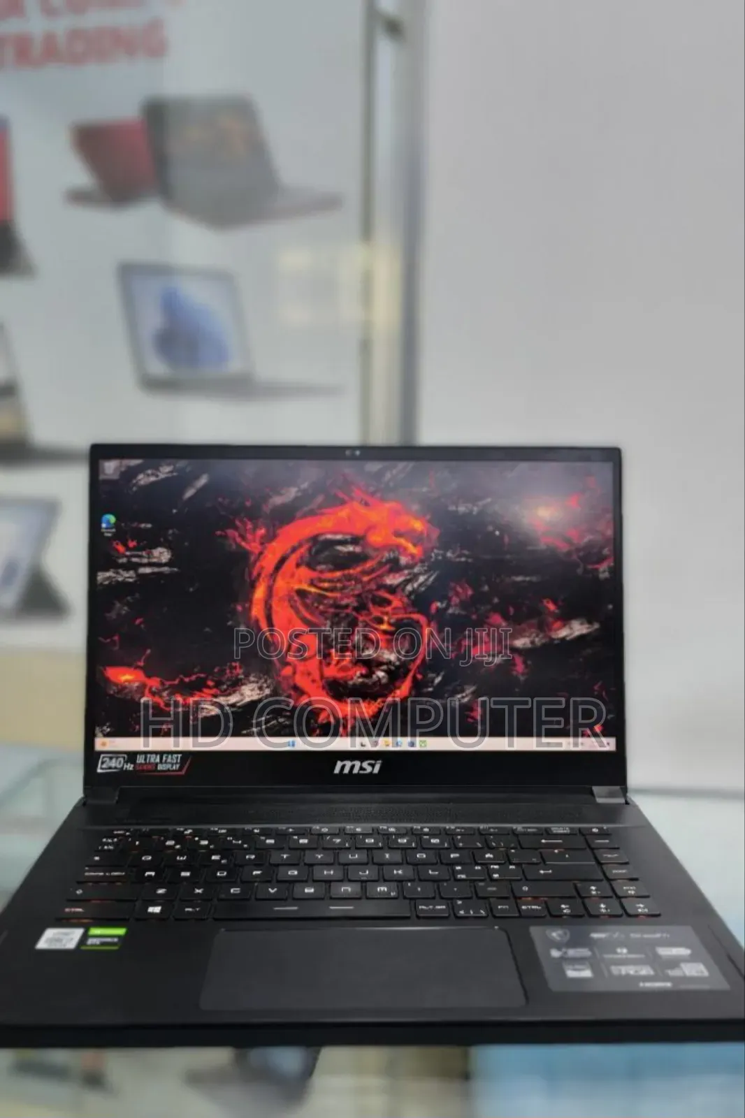 New Laptop MSI GF63 16GB Intel Core I7 SSD 1T