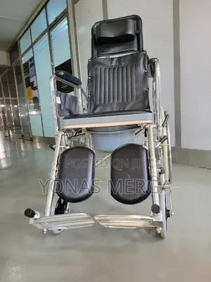 Commode Reclining Wheelchair፶*Dual Purpose Wheelchair፱~ዊልቼር