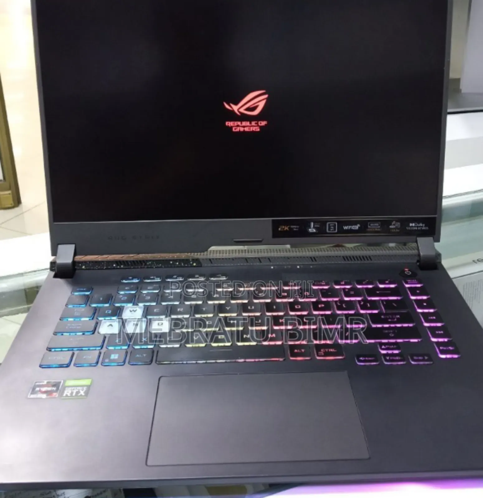 New Laptop Asus ROG Strix G16 G614 16GB AMD Ryzen 7 SSD 1T