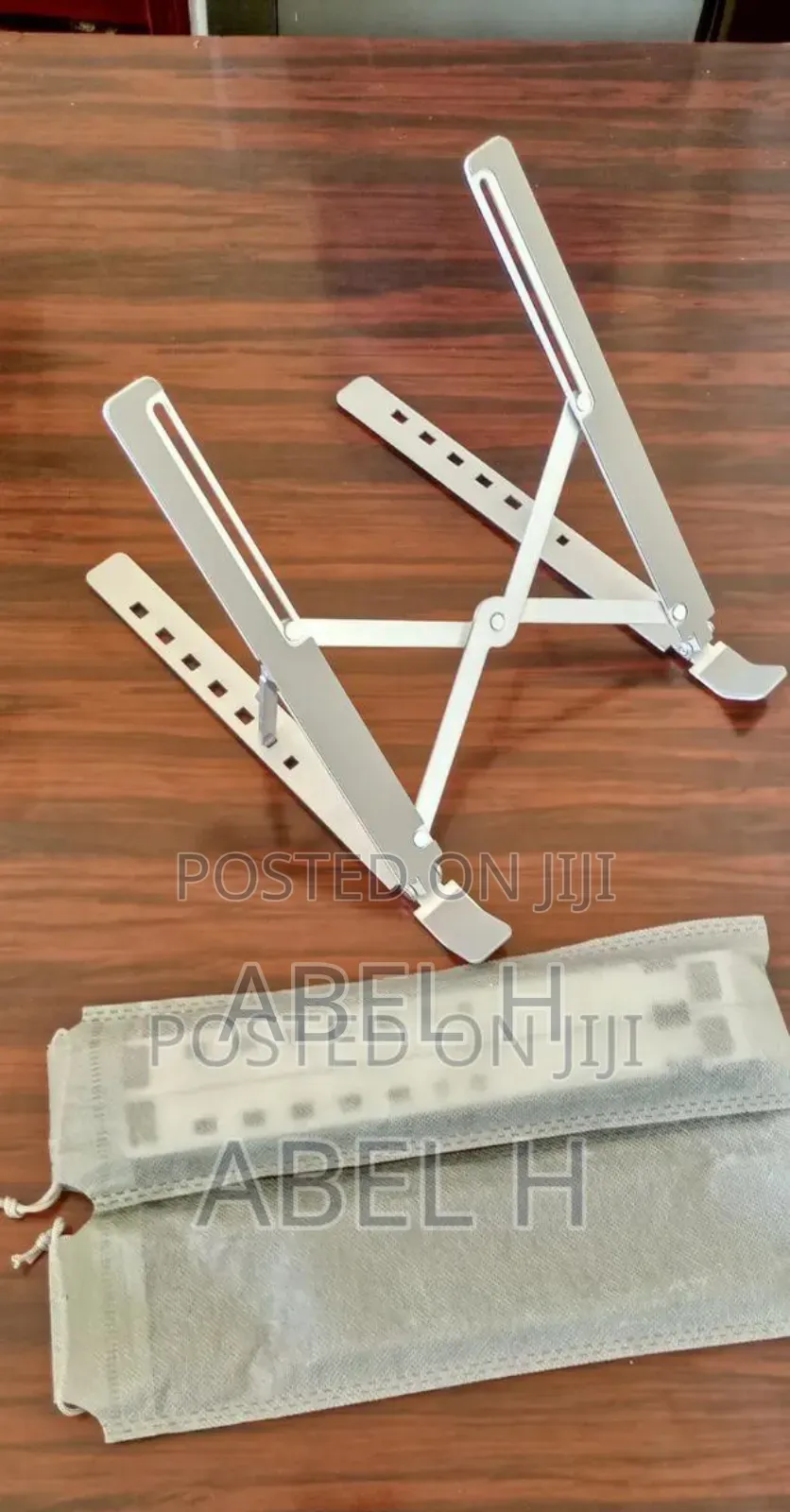 Laptop Stand Aluminum Metal | የብረት የላፕቶፕ መደገፊያ