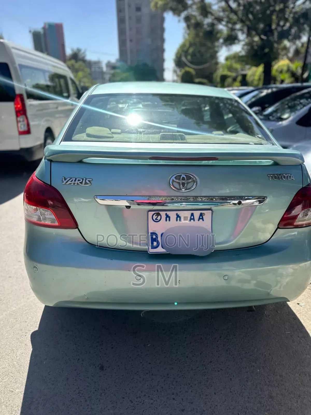 Toyota Belta 2007 Green