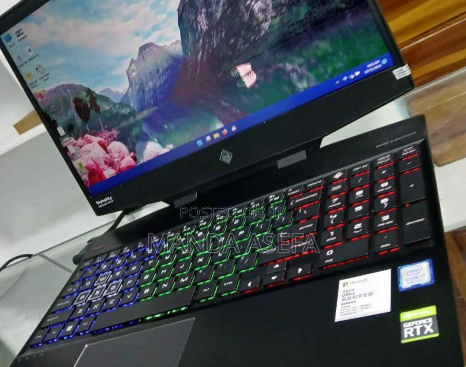 New Laptop HP Omen 15 16GB Intel Core I7 SSD 512GB