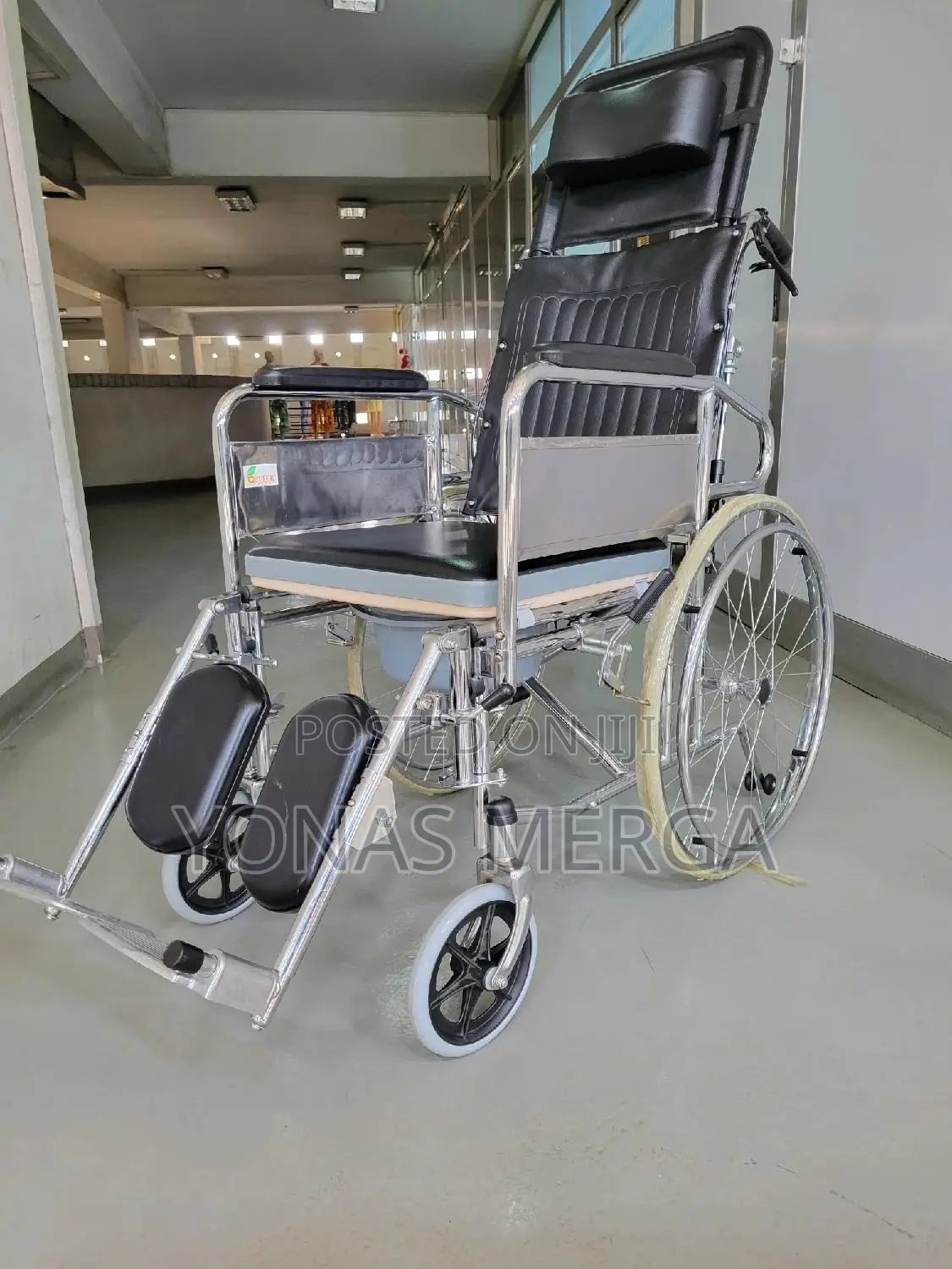 Folding Bath Toilet Commode Wheelchair፷匡wheelchair0₩ዊልቼር