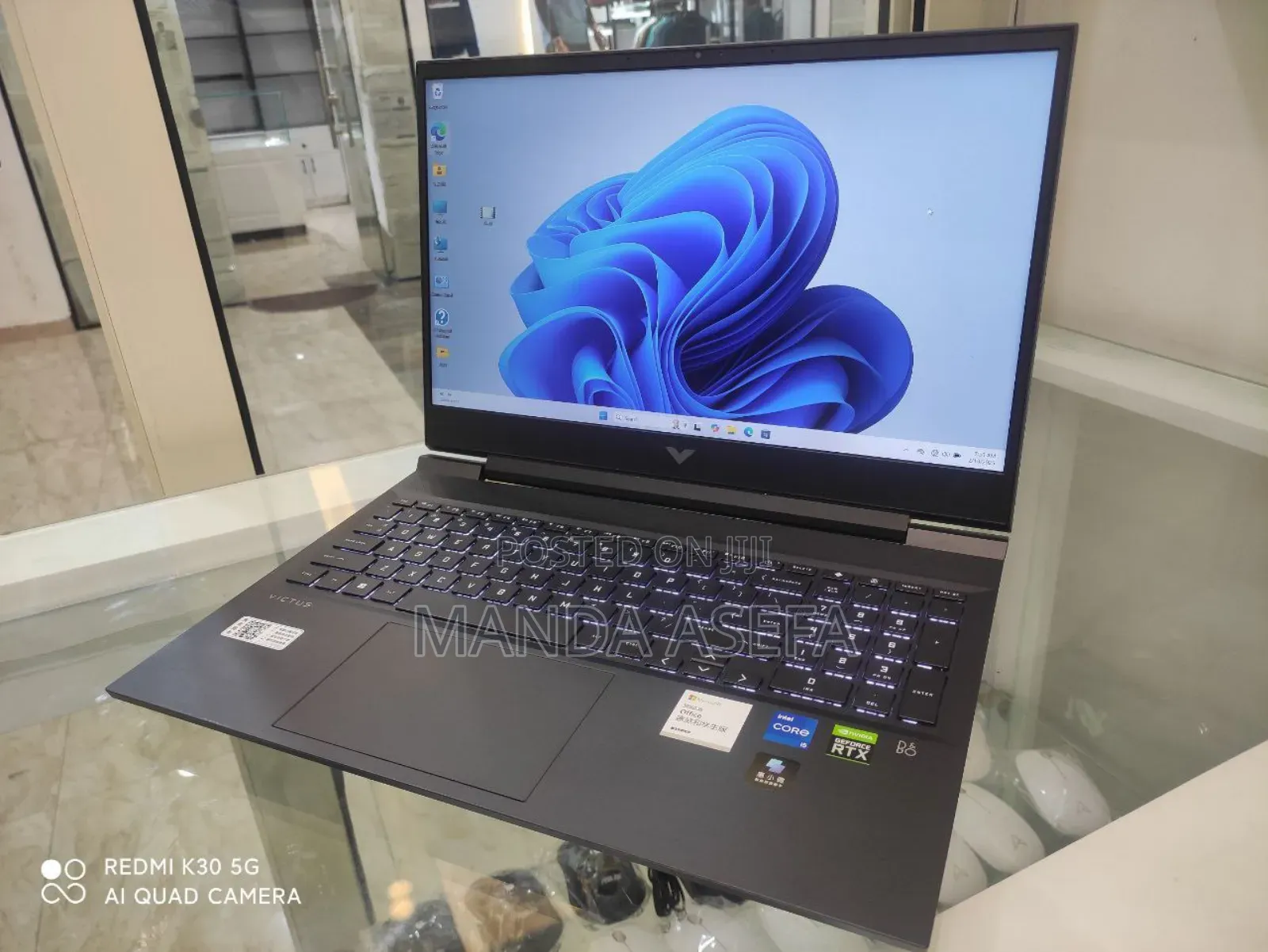New Laptop HP Victus 15 16GB Intel Core I5 SSD 512GB