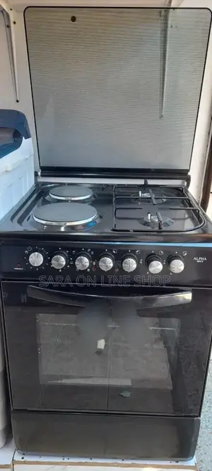 Brand New ALPHA 4-burner Gas Electric Stove For Sale