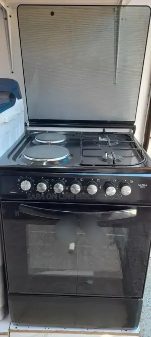 Brand New ALPHA 4-burner Gas Electric Stove For Sale